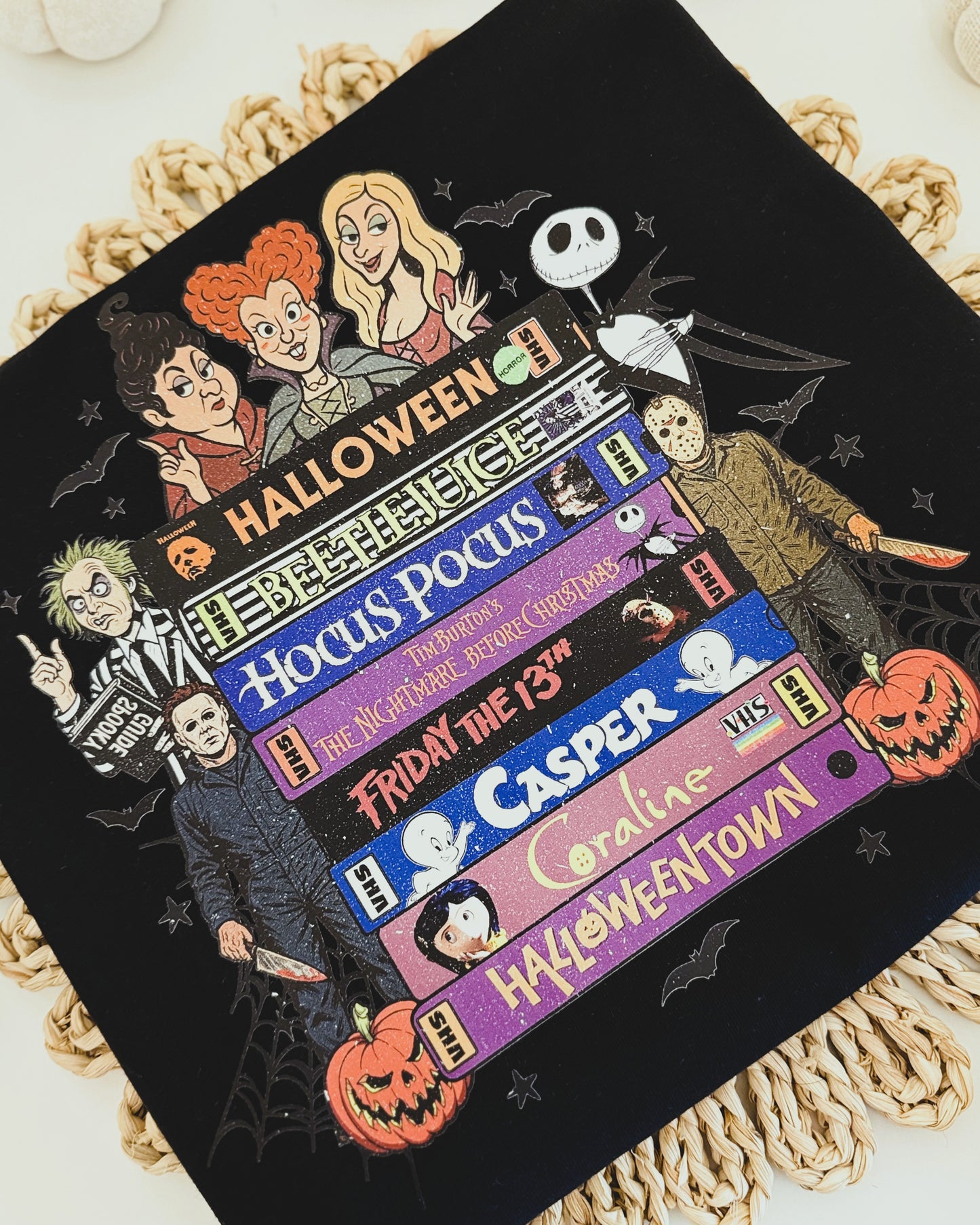 90's Halloween VHS Collection T-Shirt / Sweatshirt