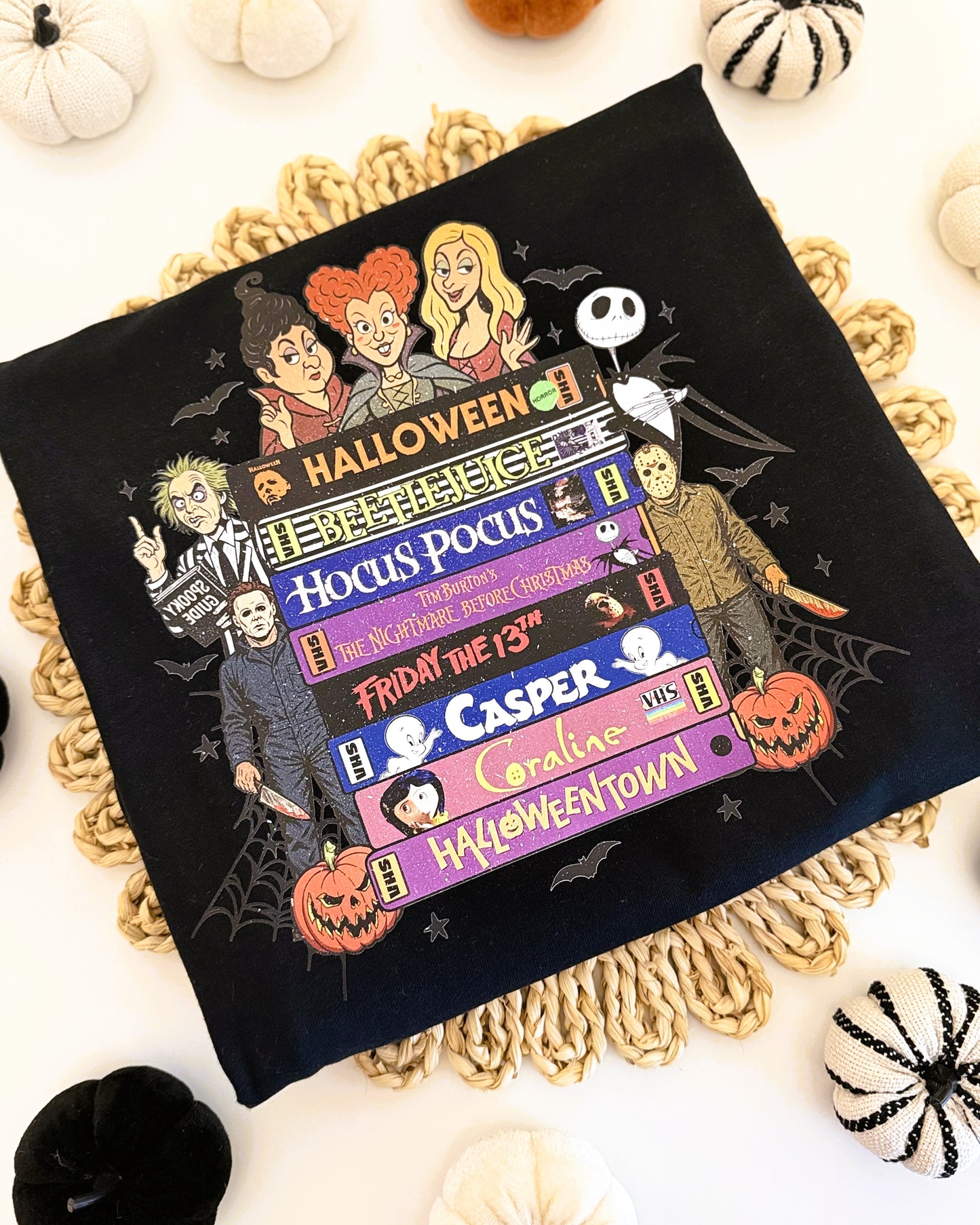 90's Halloween VHS Collection T-Shirt / Sweatshirt