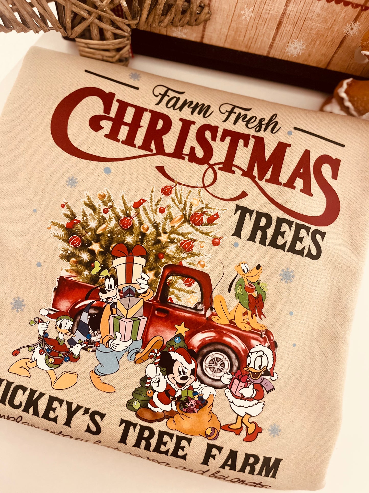 Disney's Mickey Tree Farm T-Shirt / Sweatshirt