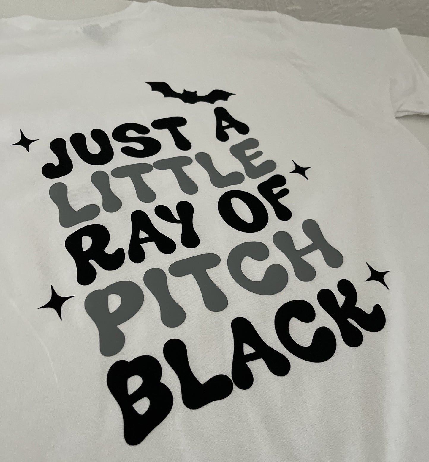 Just A Little Ray Of Pitch Black T-Shirt