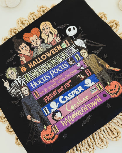 90's Halloween VHS Collection T-Shirt / Sweatshirt