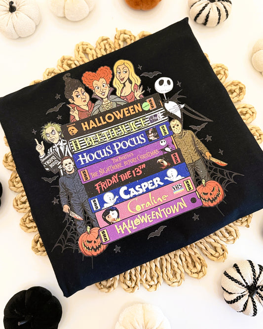 90's Halloween VHS Collection T-Shirt / Sweatshirt