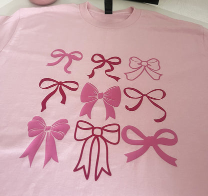 Bow Print T-Shirt / Sweatshirt